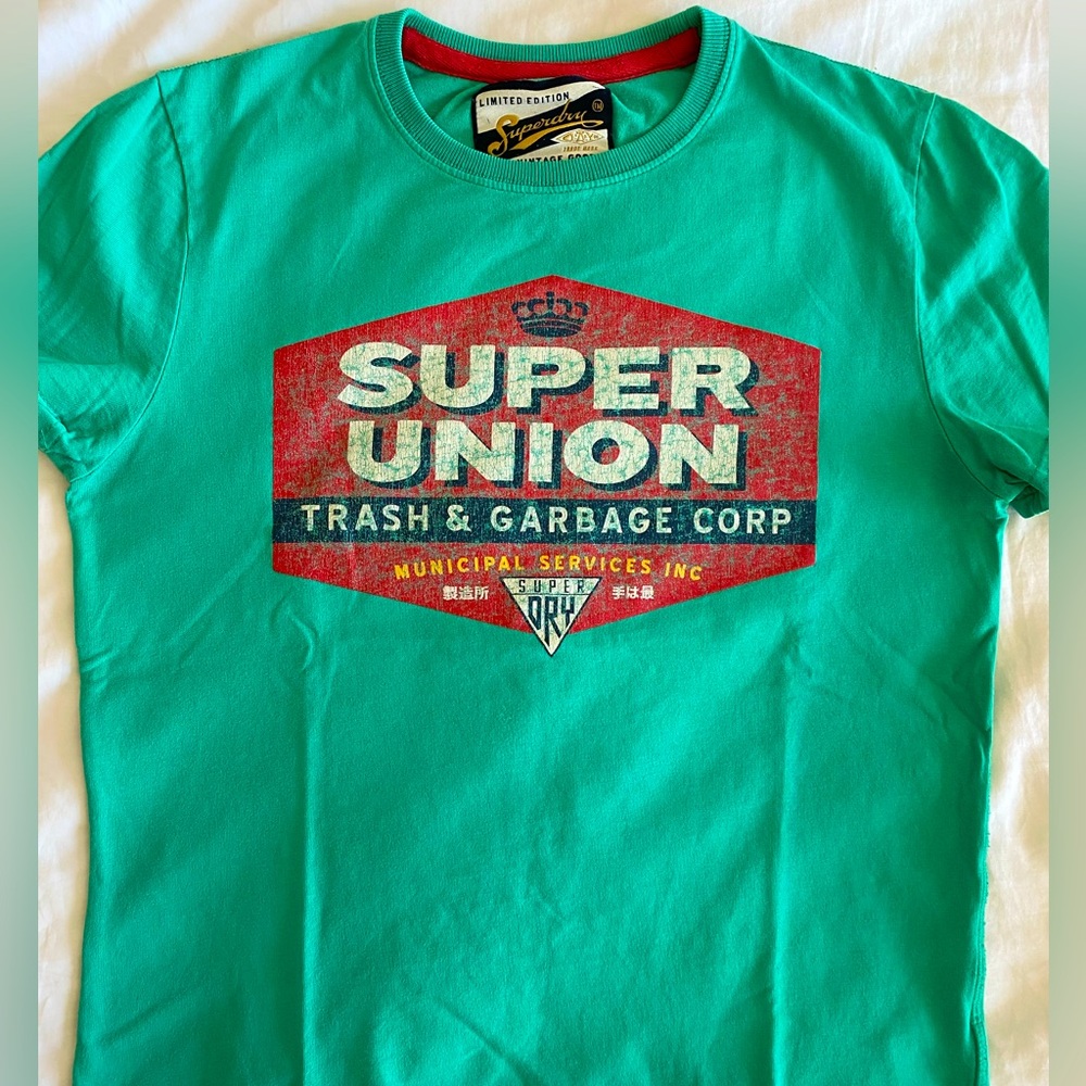 SuperDry T-Shirt Large , Teal